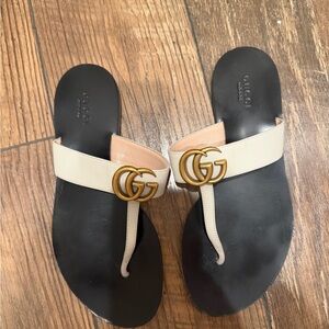 3 pairs summer Gucci women’s shoe haul all authentic, size 7.5. Bundle